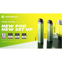 Vaporesso XROS 3 Nano Pod Kit 1000mAh (Rose Pink)