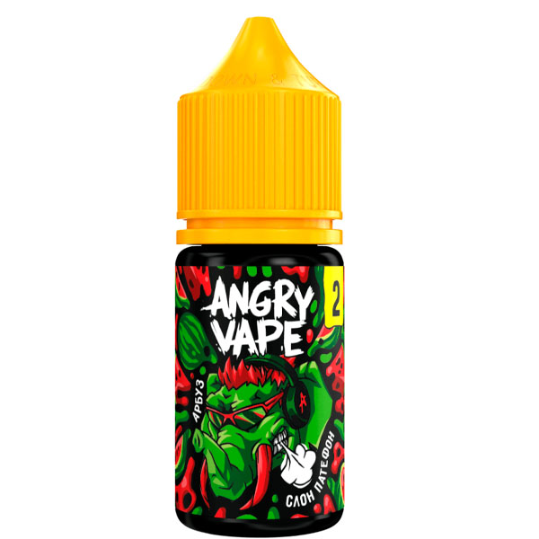 Жидкость Angry Vape Кислый Salt 30мл - Слон Патефон (Арбуз) 0мг (М) Жидкость Angry Vape Кислый Salt 30мл - Слон Патефон (Арбуз) 0мг (М)