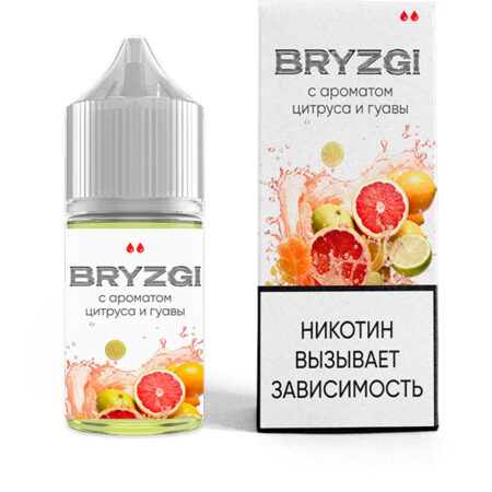 Жидкость BRYZGI Salt - Цитрус гуава 30мл (20 Strong)