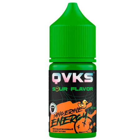 Ароматизатор QVKS SOUR KONSTRUKT 15мл - Энергетик Мандариновый