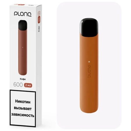 Одноразовая ЭС PLONQ ALPHA 600 - Кофе (М)