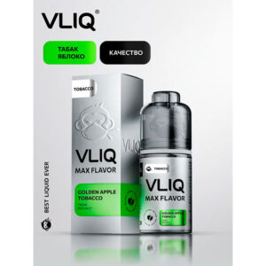 Ароматизатор VLIQ Q MAX Flavor 13мл - Табак и ЯБЛОЧНЫЙ ВДОХ