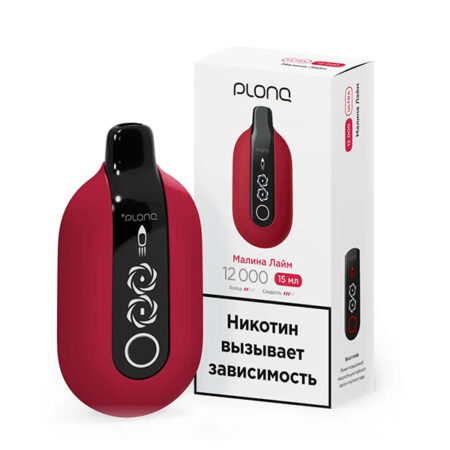 Одноразовая ЭС PLONQ ULTRA 12000 - Малина Лайм (М)