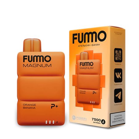 Одноразовая ЭС Fummo Magnum 7500 - Апельсин Банан (М)