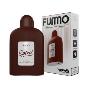 Одноразовая ЭС Fummo Spirit 7000 - Арахисовая Паста с Бананом (М)