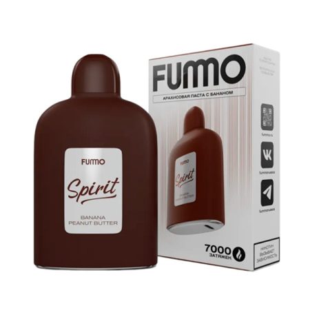 Одноразовая ЭС Fummo Spirit 7000 - Арахисовая Паста с Бананом (М)