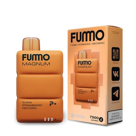 Одноразовая ЭС Fummo Magnum 7500 - Гуава Клубника Нектарин (М)