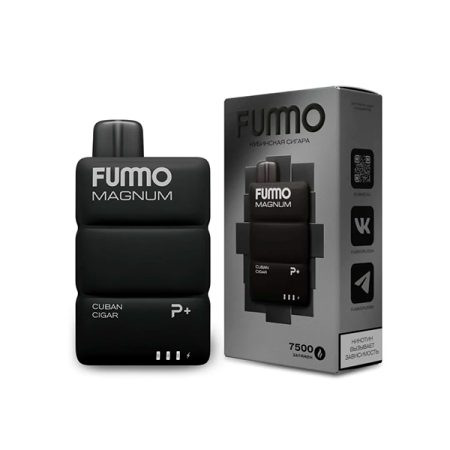 Одноразовая ЭС Fummo Magnum 7500 - Кубинская Сигара (М)