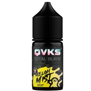 Ароматизатор QVKS TOTAL BLACK 15мл - Дыня Киви Эвкалипт