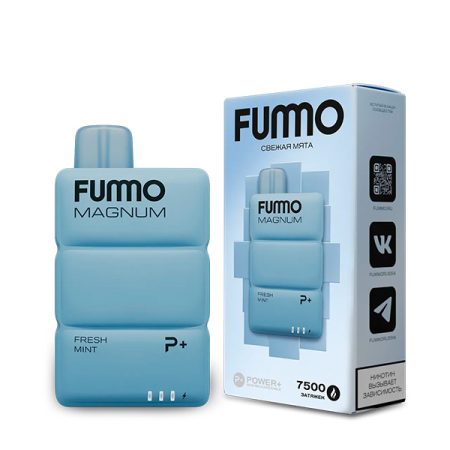 Одноразовая ЭС Fummo Magnum 7500 - Свежая Мята (М)