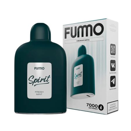 Одноразовая ЭС Fummo Spirit 7000 - Свежая Мята (М)