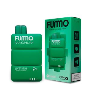 Одноразовая ЭС Fummo Magnum 7500 - Арбуз Персик Мята (М)