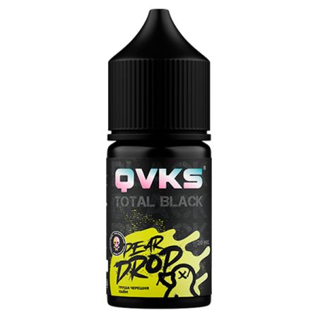 Ароматизатор QVKS TOTAL BLACK 15мл - Груша Черешня Лайм