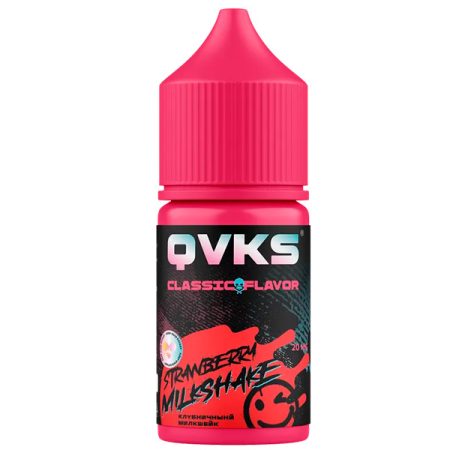 Ароматизатор QVKS CLASSIC 15мл - Клубничный милкшейк