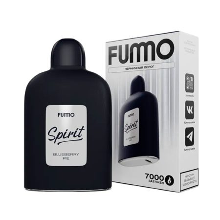 Одноразовая ЭС Fummo Spirit 7000 - Черничный Пирог (М)