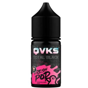 Ароматизатор QVKS TOTAL BLACK 15мл - Клубника Киви Алоэ