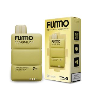 Одноразовая ЭС Fummo Magnum 7500 - Лемонграсс Зеленый Чай (М)