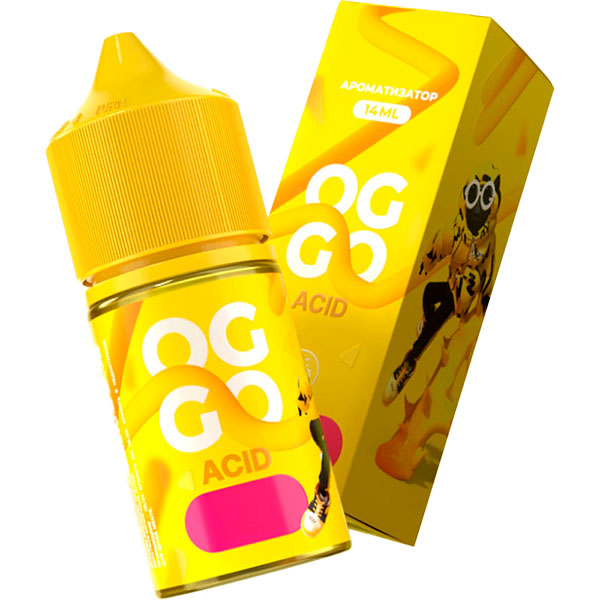 Ароматизатор OGGO Acid 14мл - Энергетик с Малиной Кислый Ароматизатор OGGO Acid 14мл - Энергетик с Малиной Кислый