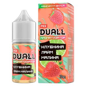 Ароматизатор Duall Mix 13мл - Клубника Лайм Малина
