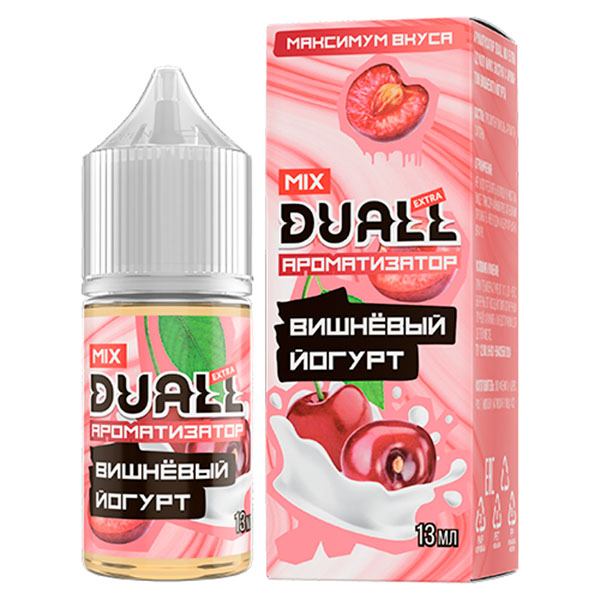Ароматизатор Duall Mix 13мл - Вишневый Йогурт Ароматизатор Duall Mix 13мл - Вишневый Йогурт