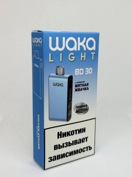 Одноразовая ЭС WAKA LIGHT BD 30000 - Мятная жвачка (М)