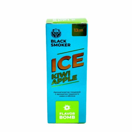 Ароматизатор BLACK SMOKER Ice 13 мл - Kiwi apple ice (с ароматом Ледяное киви и яблоко)
