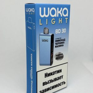 Одноразовая ЭС WAKA LIGHT BD 30000 - Лимонад черника малина (М)