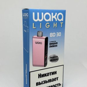 Одноразовая ЭС WAKA LIGHT BD 30000 - Вишня лимон (М)