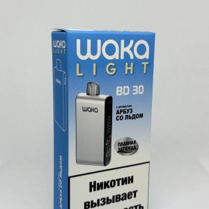 Одноразовая ЭС WAKA LIGHT BD 30000 - Арбуз со льдом (М)