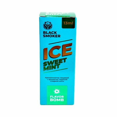 Ароматизатор BLACK SMOKER Ice 13 мл - Sweet mint ice (с ароматом Ледяная сладкая мята)