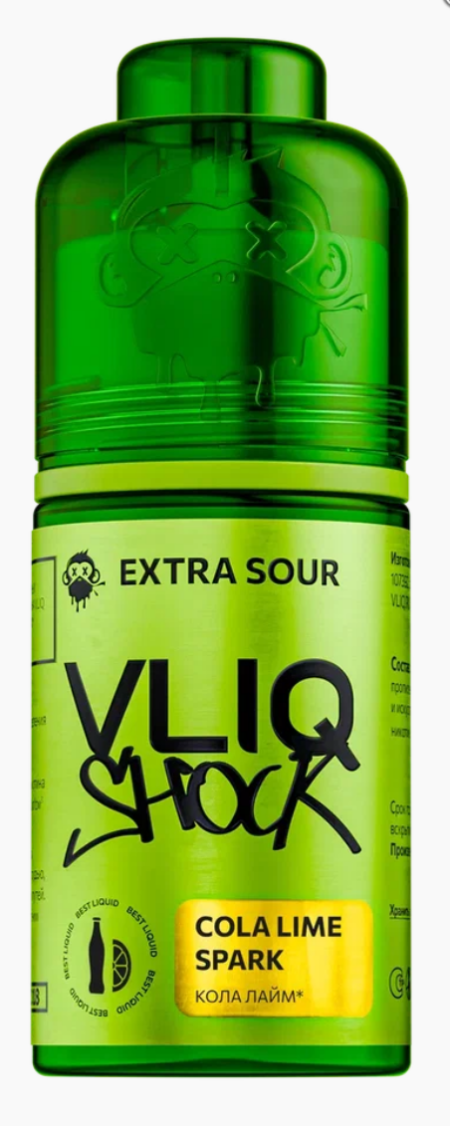 Ароматизатор VLIQ Q Shock Sour 15мл - Кола Лайм