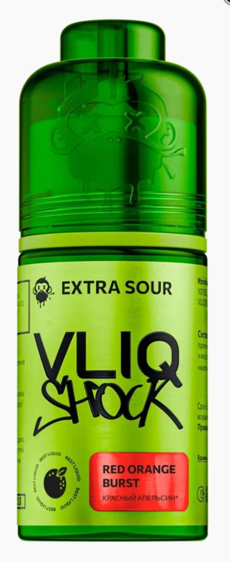 Ароматизатор VLIQ Q Shock Sour 15мл - Красный Апельсин